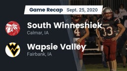 Recap: South Winneshiek  vs. Wapsie Valley  2020