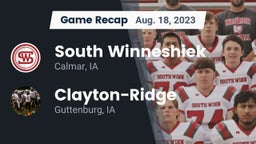 Recap: South Winneshiek  vs. Clayton-Ridge  2023