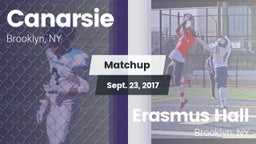 Matchup: Canarsie vs. Erasmus Hall  2017