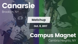 Matchup: Canarsie vs. Campus Magnet  2017