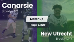 Matchup: Canarsie vs. New Utrecht  2018