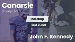 Matchup: Canarsie vs. John F. Kennedy  2018