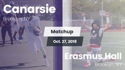 Matchup: Canarsie vs. Erasmus Hall  2018