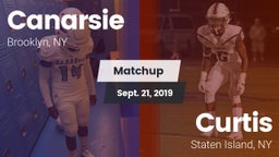 Matchup: Canarsie vs. Curtis  2019