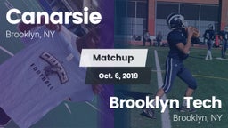 Matchup: Canarsie vs. Brooklyn Tech  2019