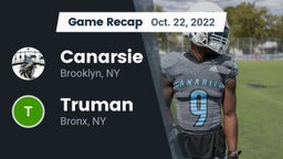 Recap: Canarsie  vs. Truman  2022