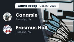 Recap: Canarsie  vs. Erasmus Hall  2022