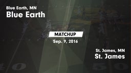 Matchup: Blue Earth vs. St. James  2016