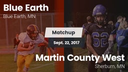 Matchup: Blue Earth vs. Martin County West  2017