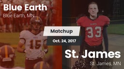 Matchup: Blue Earth vs. St. James  2017