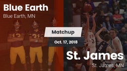 Matchup: Blue Earth vs. St. James  2018
