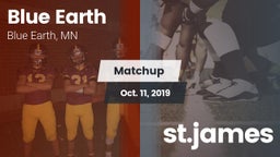 Matchup: Blue Earth vs. st.james 2019