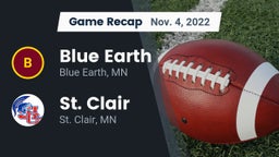 Recap: Blue Earth  vs. St. Clair  2022