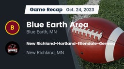 Recap: Blue Earth Area  vs. New Richland-Hartland-Ellendale-Geneva  2023