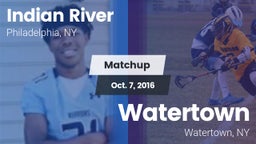 Matchup: Indian River vs. Watertown  2016
