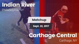 Matchup: Indian River vs. Carthage Central  2017