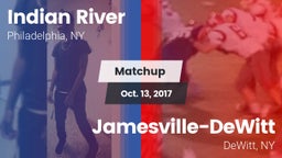 Matchup: Indian River vs. Jamesville-DeWitt  2017