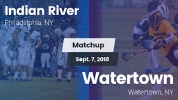 Matchup: Indian River vs. Watertown  2018