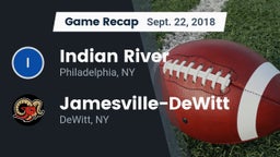 Recap: Indian River  vs. Jamesville-DeWitt  2018