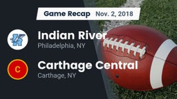 Recap: Indian River  vs. Carthage Central  2018