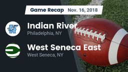 Recap: Indian River  vs. West Seneca East  2018