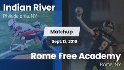 Matchup: Indian River vs. Rome Free Academy  2019