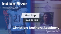 Matchup: Indian River vs. Christian Brothers Academy  2019