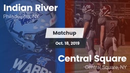 Matchup: Indian River vs. Central Square  2019