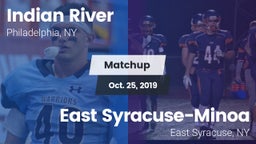 Matchup: Indian River vs. East Syracuse-Minoa  2019