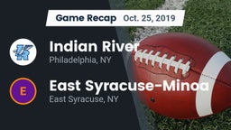 Recap: Indian River  vs. East Syracuse-Minoa  2019