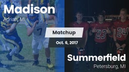 Matchup: Madison vs. Summerfield  2017