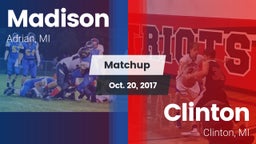 Matchup: Madison vs. Clinton  2017