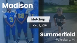 Matchup: Madison vs. Summerfield  2018