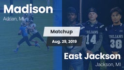 Matchup: Madison vs. East Jackson  2019