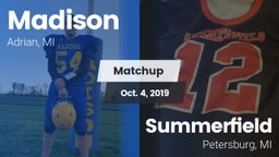 Matchup: Madison vs. Summerfield  2019