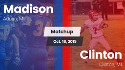 Matchup: Madison vs. Clinton  2019