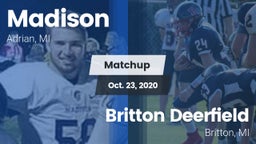 Matchup: Madison vs. Britton Deerfield 2020
