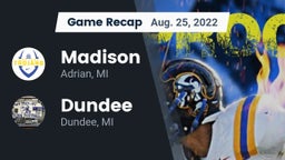 Recap: Madison  vs. Dundee  2022