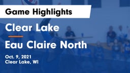Clear Lake  vs Eau Claire North  Game Highlights - Oct. 9, 2021