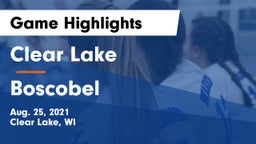 Clear Lake  vs Boscobel Game Highlights - Aug. 25, 2021