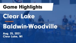 Clear Lake  vs Baldwin-Woodville  Game Highlights - Aug. 25, 2021