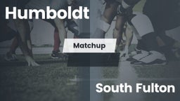 Matchup: Humboldt vs. South Fulton  2016