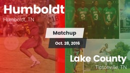 Matchup: Humboldt vs. Lake County  2016