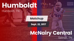 Matchup: Humboldt vs. McNairy Central  2017