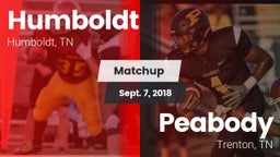 Matchup: Humboldt vs. Peabody  2017