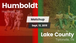Matchup: Humboldt vs. Lake County  2019