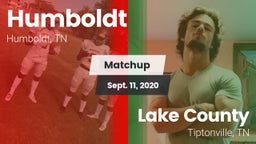 Matchup: Humboldt vs. Lake County  2020