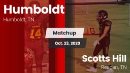 Matchup: Humboldt vs. Scotts Hill  2020