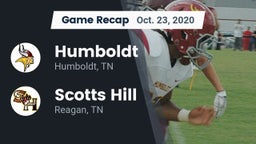 Recap: Humboldt  vs. Scotts Hill  2020