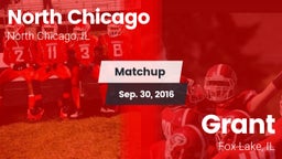Matchup: North Chicago vs. Grant  2016